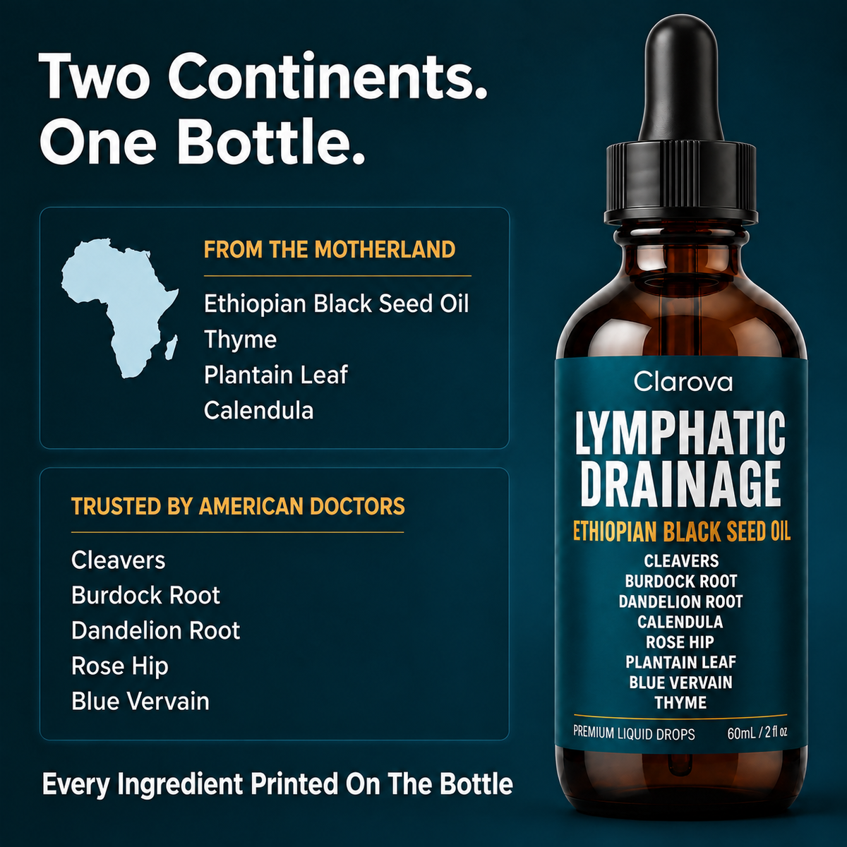 Two continents, one bottle